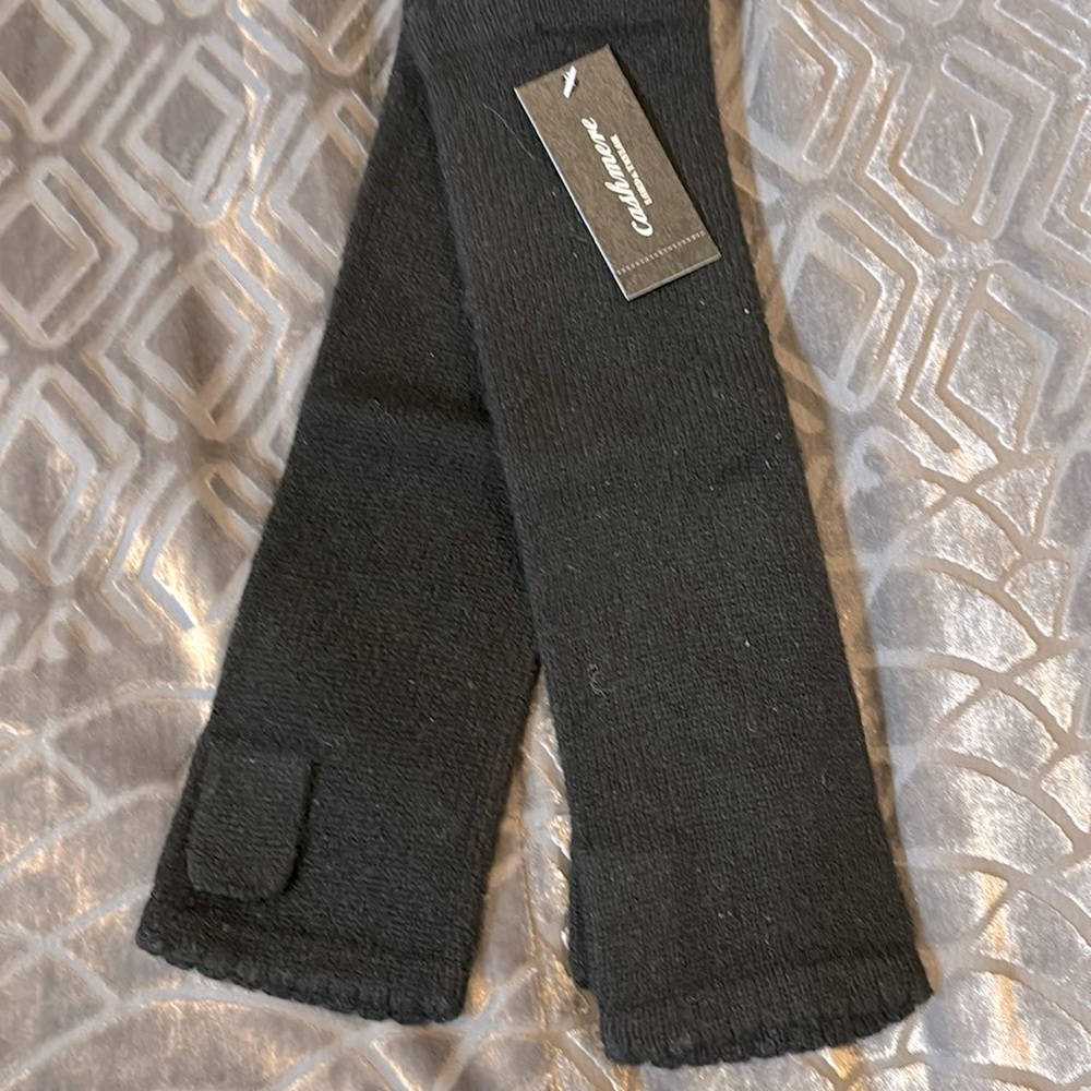 NWT Cashmere fingerless gloves by Lord & Taylor
